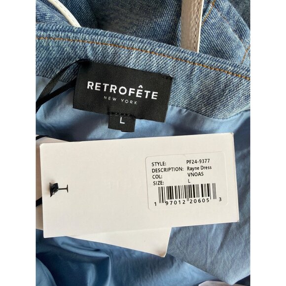 retrofete Rayne Dress Vintage Oasis Womens Size Large - Picture 8 of 10